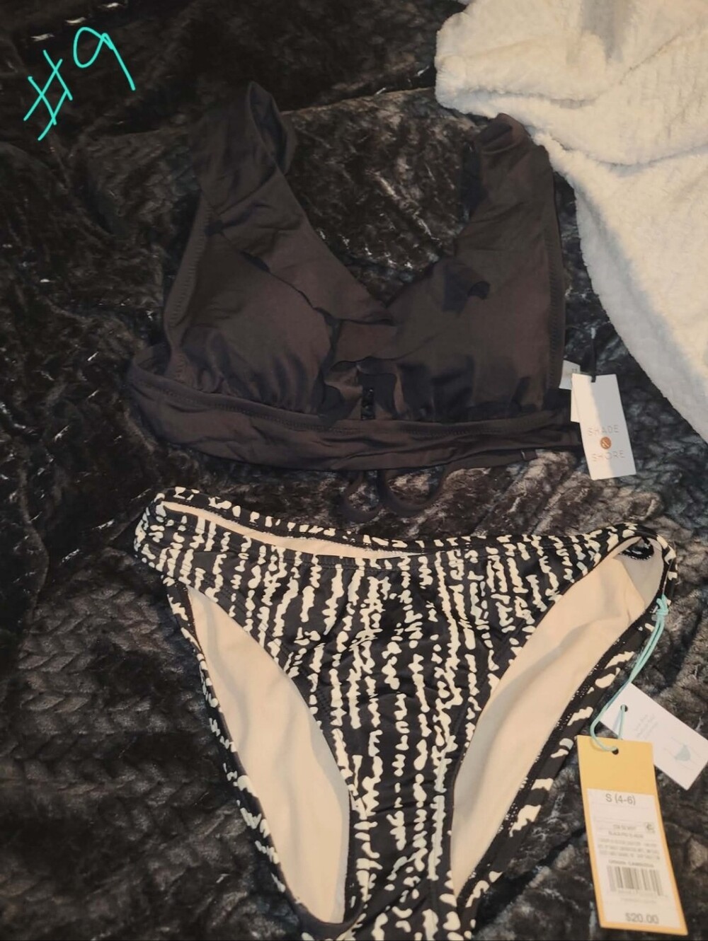 Shade & Shore Bikini Top And Kona Sol Bottom NWT